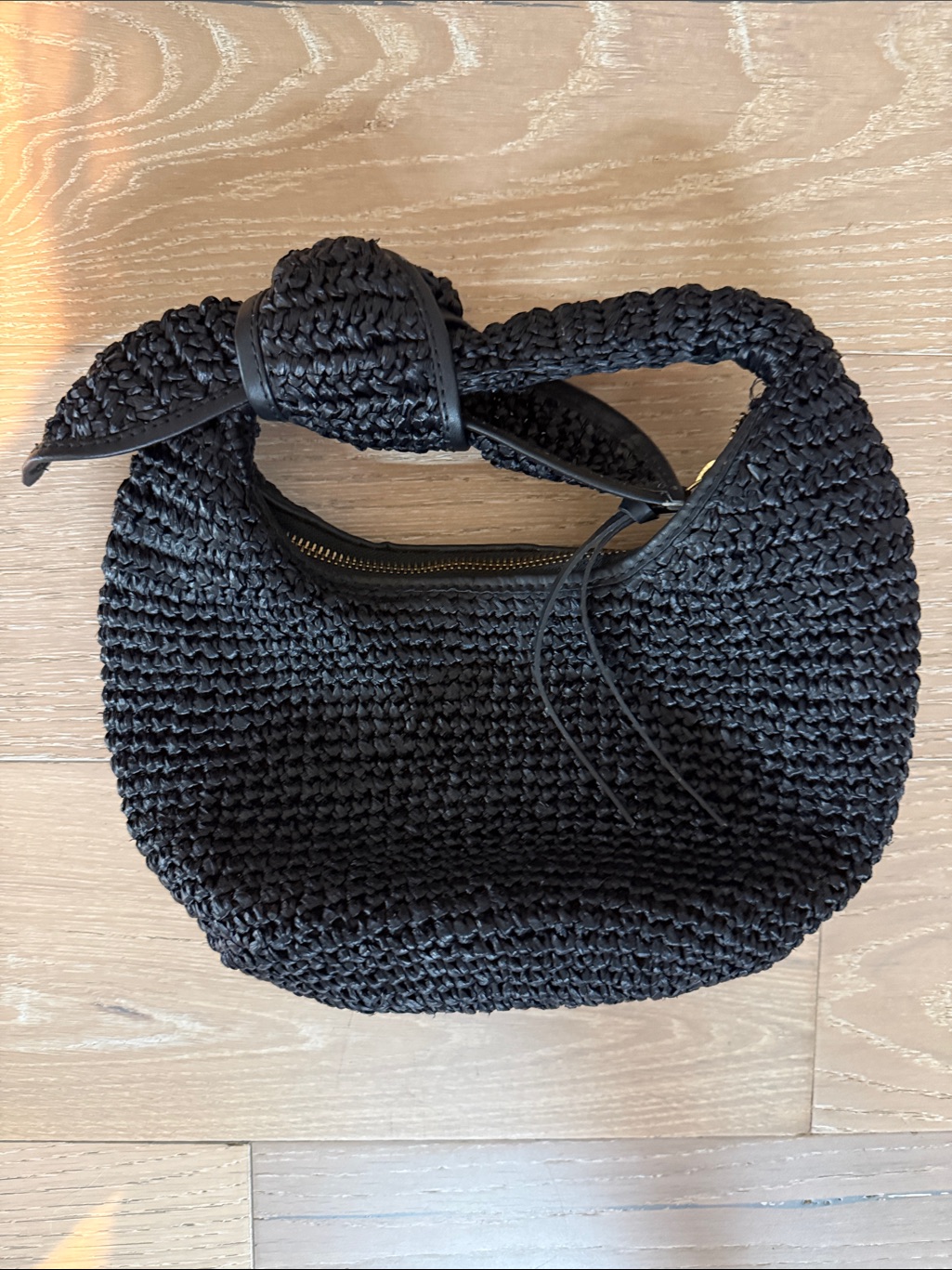 Poolside Raffia Bag